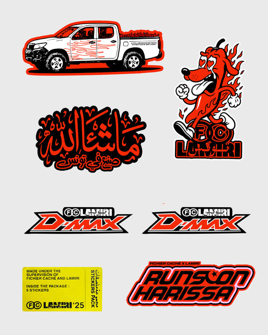 FC x LH STICKER SET