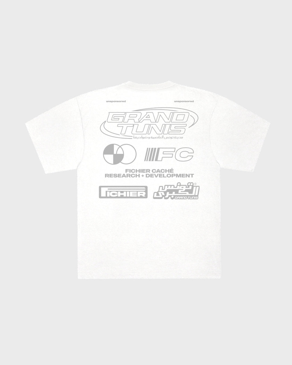 GRAND TUNIS '26 RACING T-SHIRT - WHITE