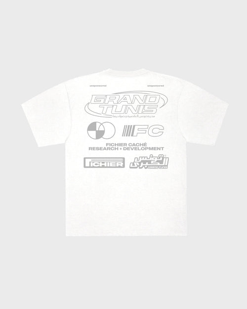 GRAND TUNIS '26 RACING T-SHIRT - WHITE