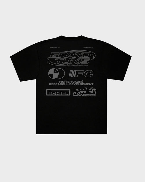 GRAND TUNIS '26 RACING T-SHIRT - BLACK
