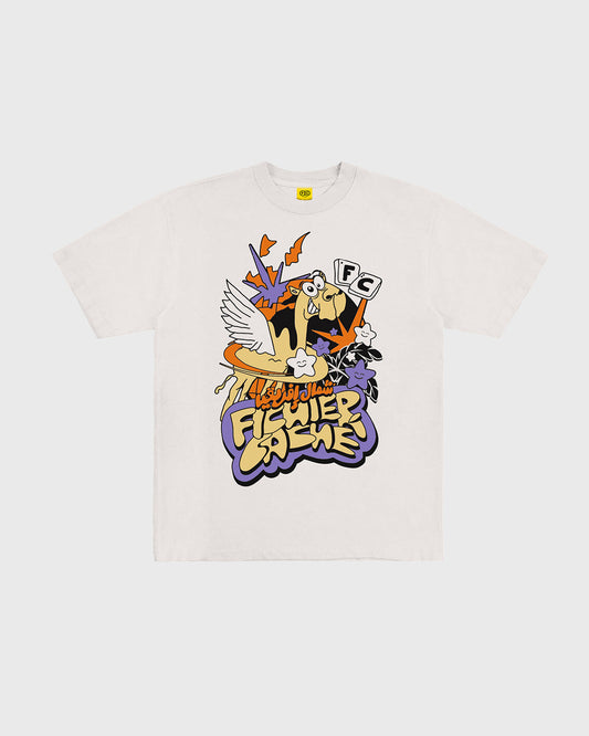 KAMAL AIRLINES TEE - BEIGE