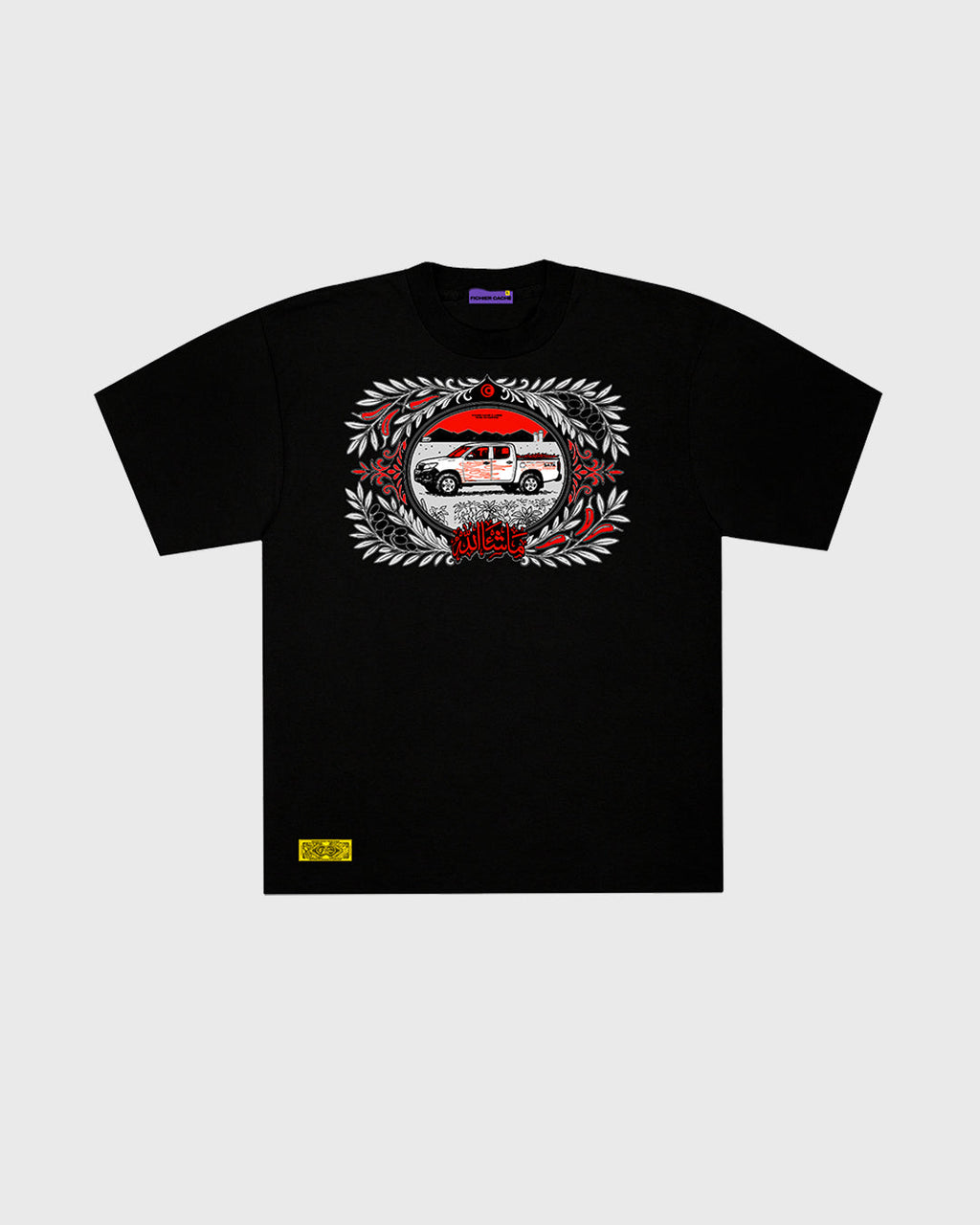 FC x LH TEE - BLACK